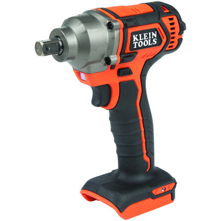 KLEIN TOOLS Battery-Operated Compact Impact Wrench, 1/2-Inch Detent Pin, Tool Only BAT20CW